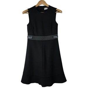RED Valentino A- Line studded waist Dress